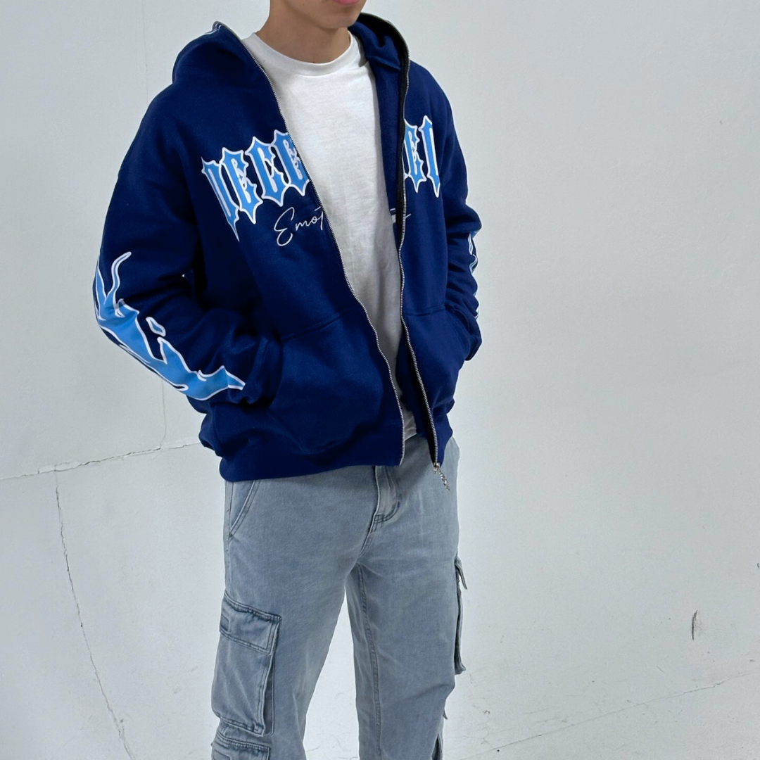 FEARLOVE HOODIE BLUE